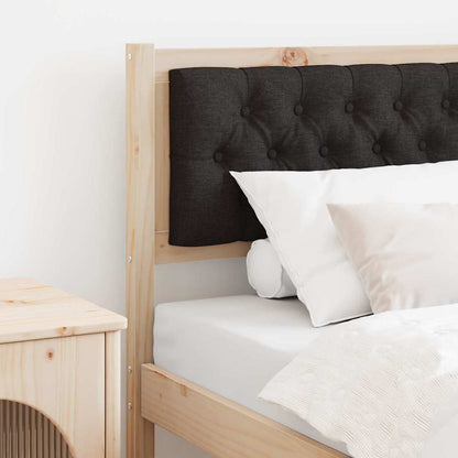 vidaXL Kopfteil Sonstiges Braun und Schwarz 75 cm Massivholz Kiefer