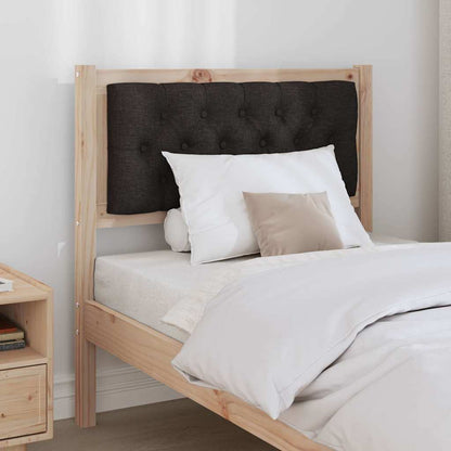 vidaXL Kopfteil Sonstiges Braun und Schwarz 75 cm Massivholz Kiefer