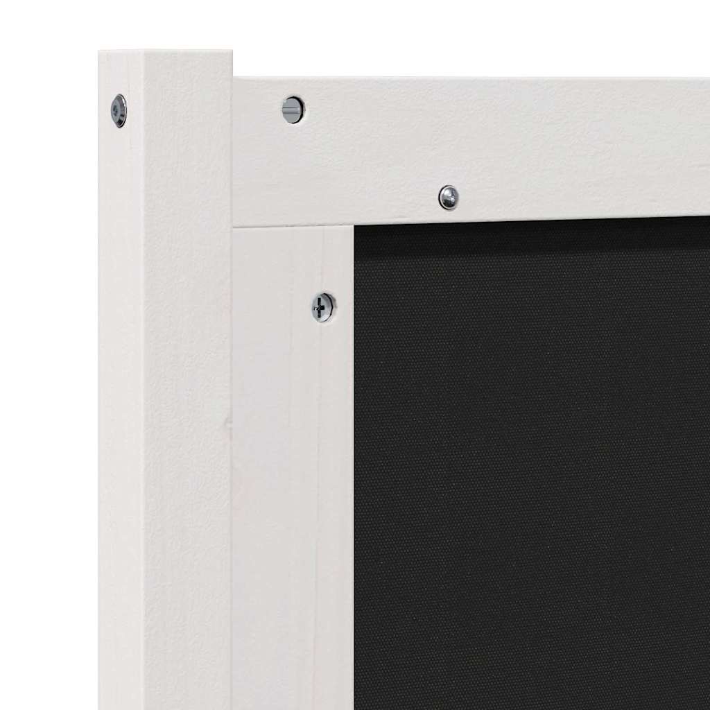 Gepolstertes Kopfteil Weiß 150 cm Massives Kiefernholz