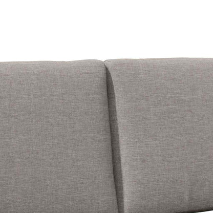 vidaXL Gepolstertes Kopfteil Taupe 150 cm Massives Kiefernholz