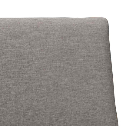 vidaXL Gepolstertes Kopfteil Taupe 75 cm Massives Kiefernholz