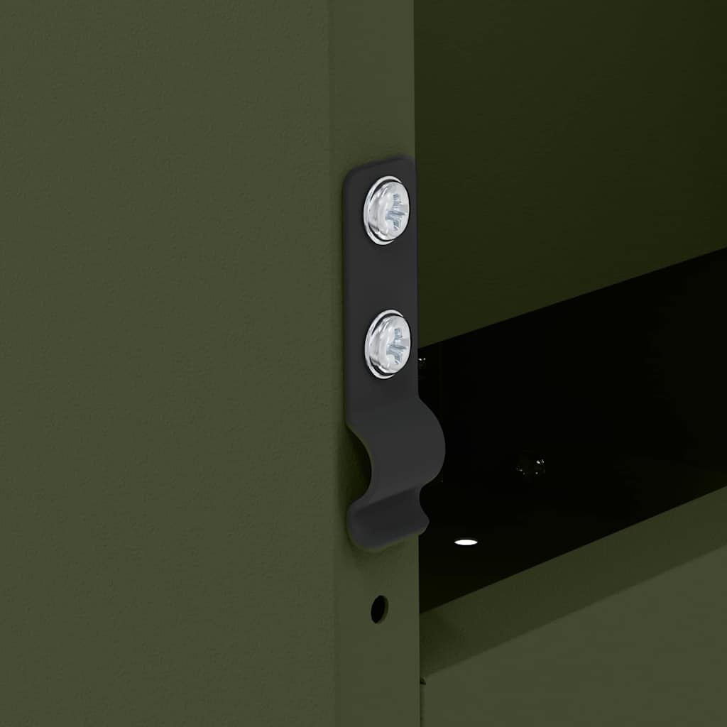 Kaninchenfütterer Olive Grün 33,5 x 25,5 x 45,5 cm