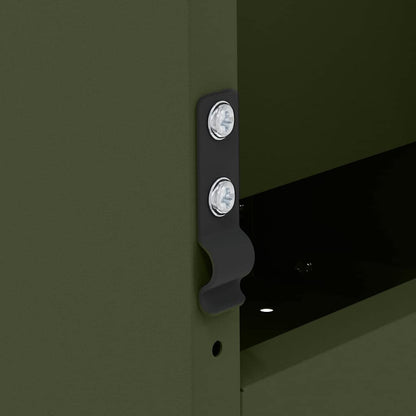 Kaninchenfütterer Olive Grün 33,5 x 25,5 x 45,5 cm