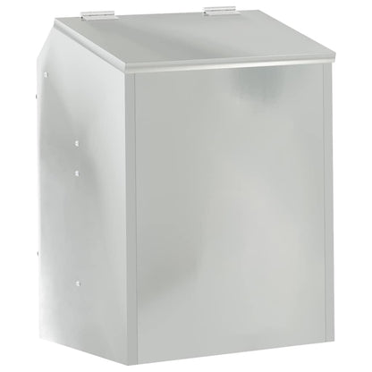 Kaninchenfütterer Silber 33,5 x 25,5 x 45,5 cm Verzinkter Stahl