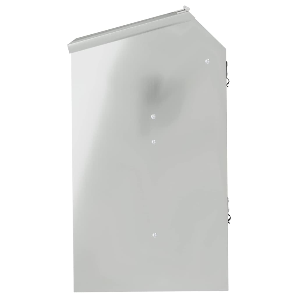 Kaninchenfütterer Silber 33,5 x 25,5 x 45,5 cm Verzinkter Stahl