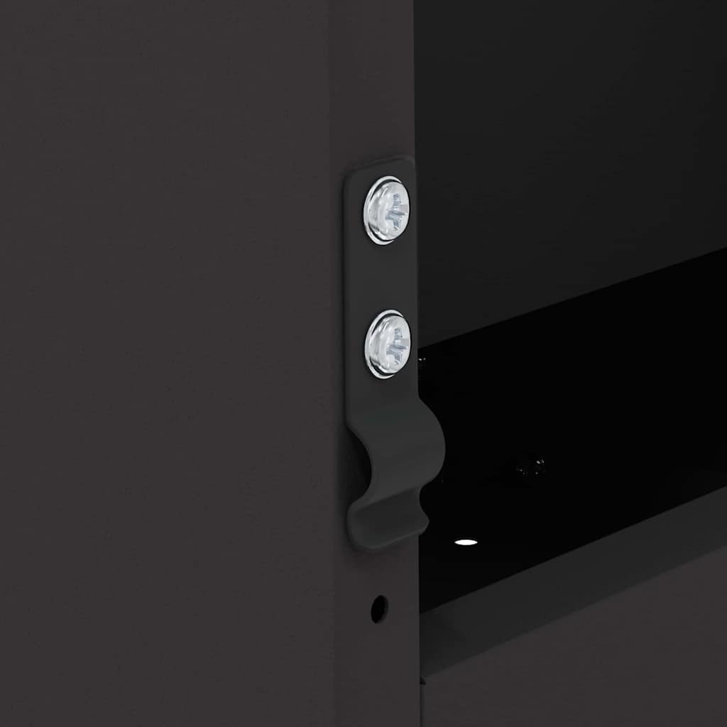 Kaninchenfütterer Schwarz 64,5 x 25,5 x 45,5 cm