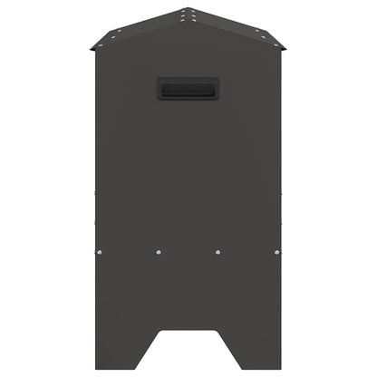 Futtertröge für Nutztiere Schwarz 79 x 35 x 62 cm