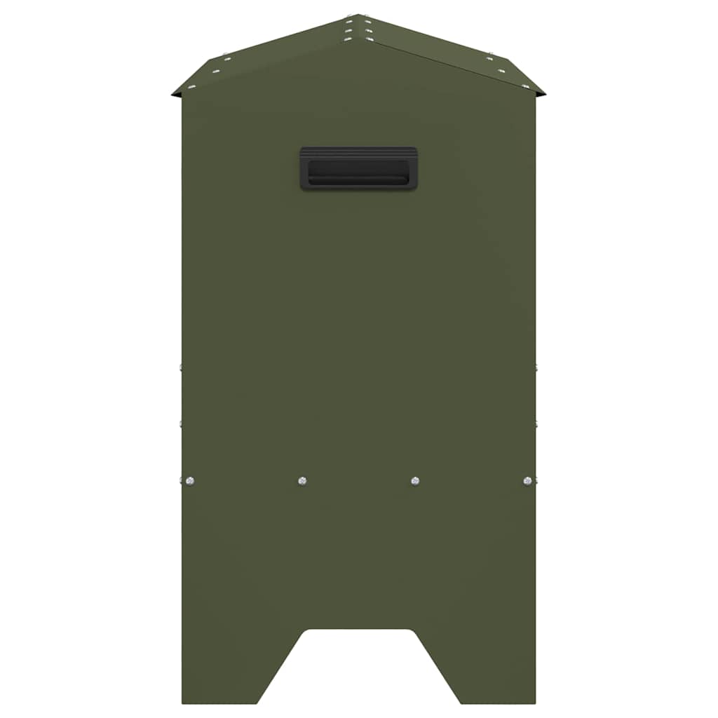 Futtertröge für Nutztiere Olive Grün 79 x 35 x 62 cm