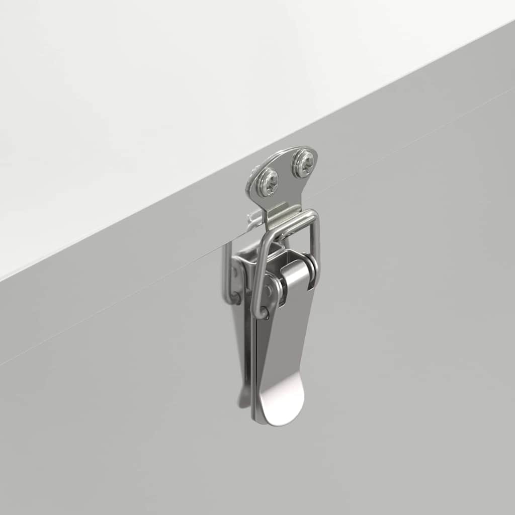 Hühnerfütterer Silber 60,5 x 29 x 51 cm Verzinkter Stahl