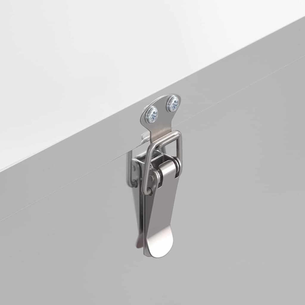 Hühnerfütterer Silber 40,5 x 25 x 38 cm Verzinkter Stahl