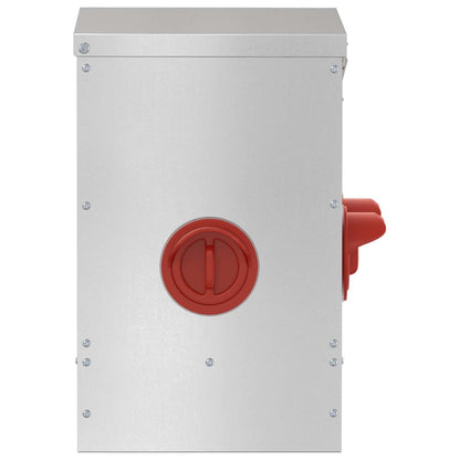 Hühnerfütterer Silber 40,5 x 25 x 38 cm Verzinkter Stahl