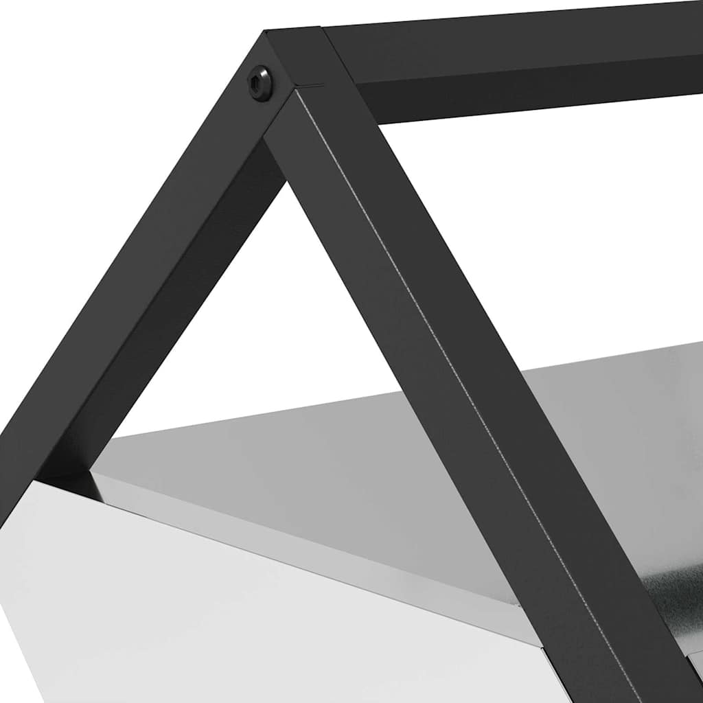 Futtertröge für Nutztiere Silber 111 x 76 x 38 cm