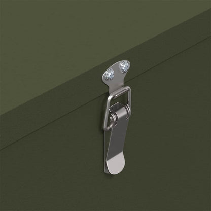 Hühnerfütterer Olive Grün 32,5 x 20,5 x 43 cm