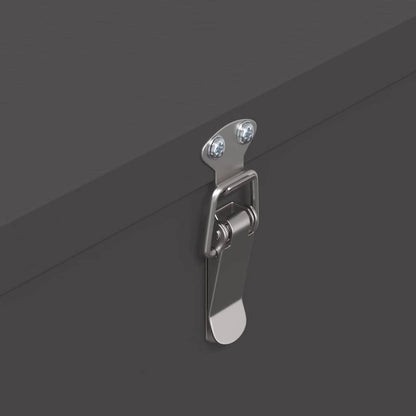 Hühnerfütterer 2 pcs Schwarz 60,5 x 29 x 51 cm