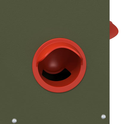 Hühnerfütterer 2 pcs Olive Grün 60,5 x 29 x 51 cm