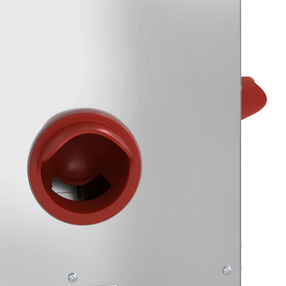 Hühnerfütterer 2 pcs Silber 40,5 x 25 x 38 cm Verzinkter Stahl