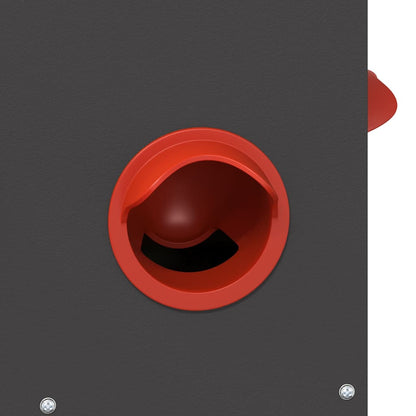 Hühnerfütterer 2 pcs Schwarz 32,5 x 20,5 x 43 cm