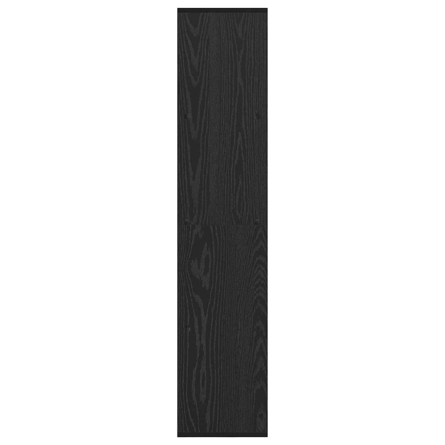 vidaXL Bücherregal Schwarz Eichen-Optik 137,5 x 29 x 137,5 cm