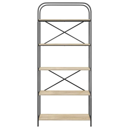vidaXL Bücherregal Sonoma-Eiche 80 x 30 x 183 cm Holzwerkstoff