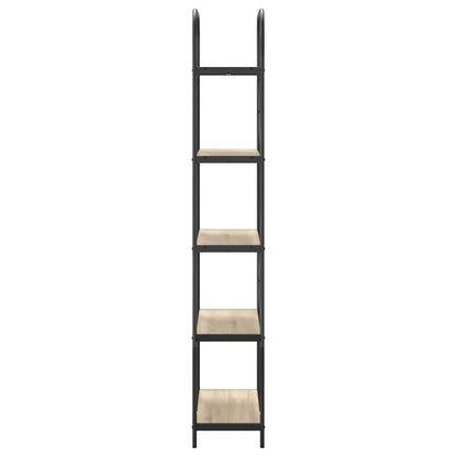 vidaXL Bücherregal Sonoma-Eiche 80 x 30 x 183 cm Holzwerkstoff