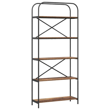 vidaXL Bücherregal Altholz 80 x 30 x 183 cm Holzwerkstoff