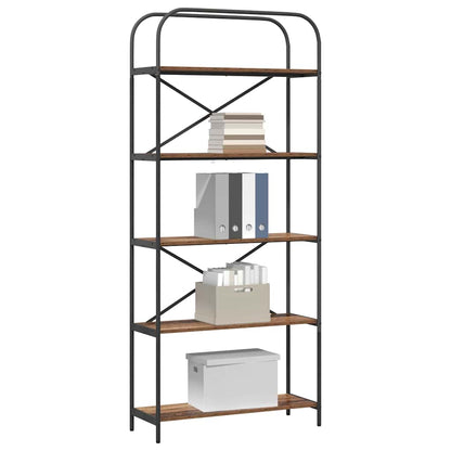 Bücherregal Altholz 80 x 30 x 183 cm Holzwerkstoff