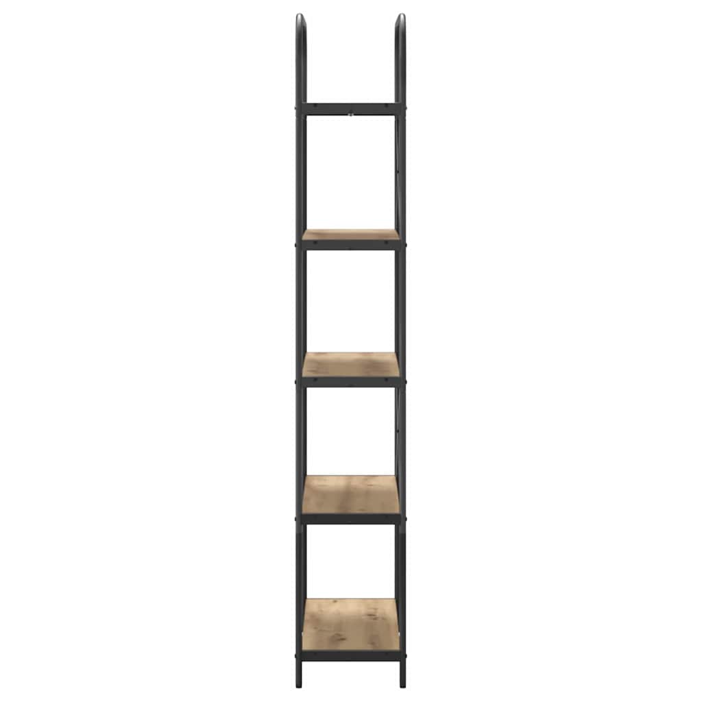 vidaXL Bücherregal Artisan-Eiche 80 x 30 x 183 cm Holzwerkstoff