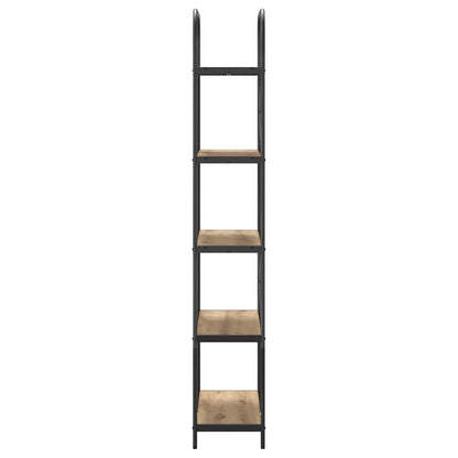 vidaXL Bücherregal Artisan-Eiche 80 x 30 x 183 cm Holzwerkstoff