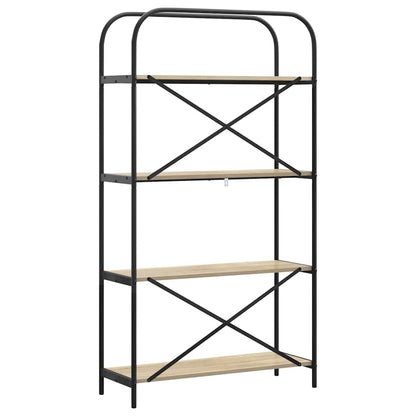vidaXL Bücherregal Sonoma-Eiche 80 x 30 x 146 cm Holzwerkstoff