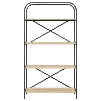 vidaXL Bücherregal Sonoma-Eiche 80 x 30 x 146 cm Holzwerkstoff