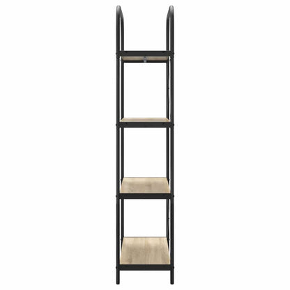 vidaXL Bücherregal Sonoma-Eiche 80 x 30 x 146 cm Holzwerkstoff