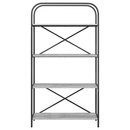 Bücherregal Graues Sonoma 80 x 30 x 146 cm Holzwerkstoff