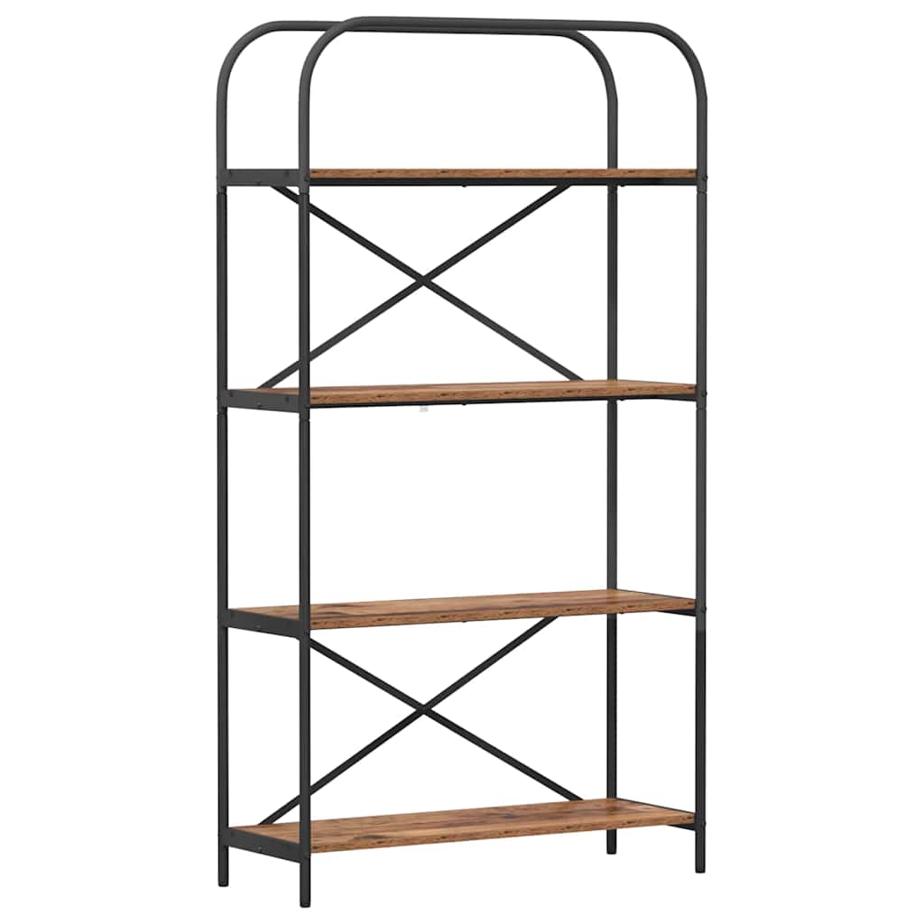 Bücherregal Altholz 80 x 30 x 146 cm Holzwerkstoff