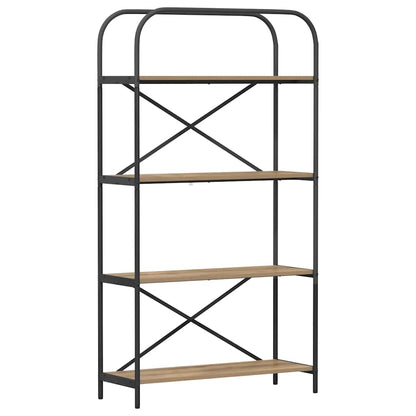 Bücherregal Artisan-Eiche 80 x 30 x 146 cm Holzwerkstoff