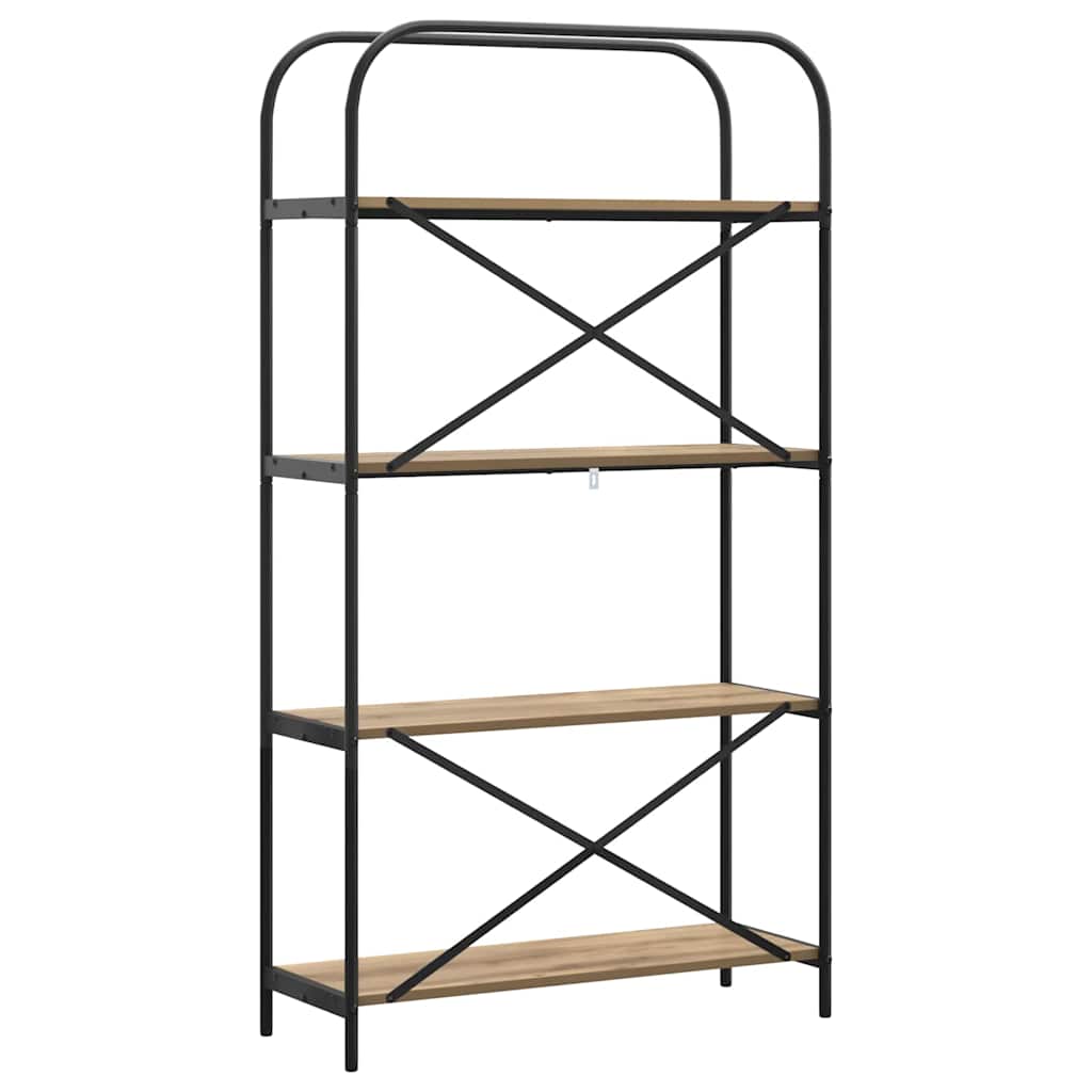 Bücherregal Artisan-Eiche 80 x 30 x 146 cm Holzwerkstoff