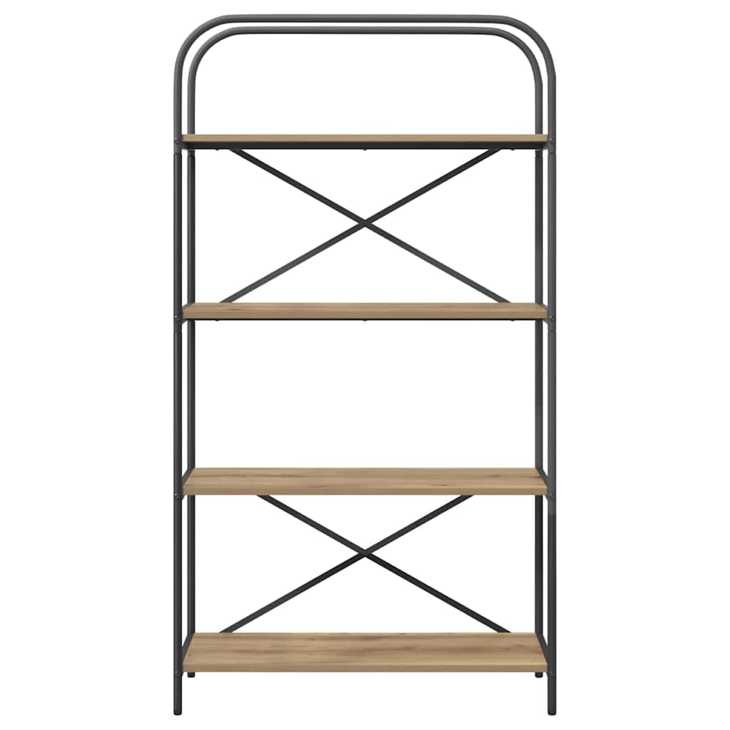 Bücherregal Artisan-Eiche 80 x 30 x 146 cm Holzwerkstoff