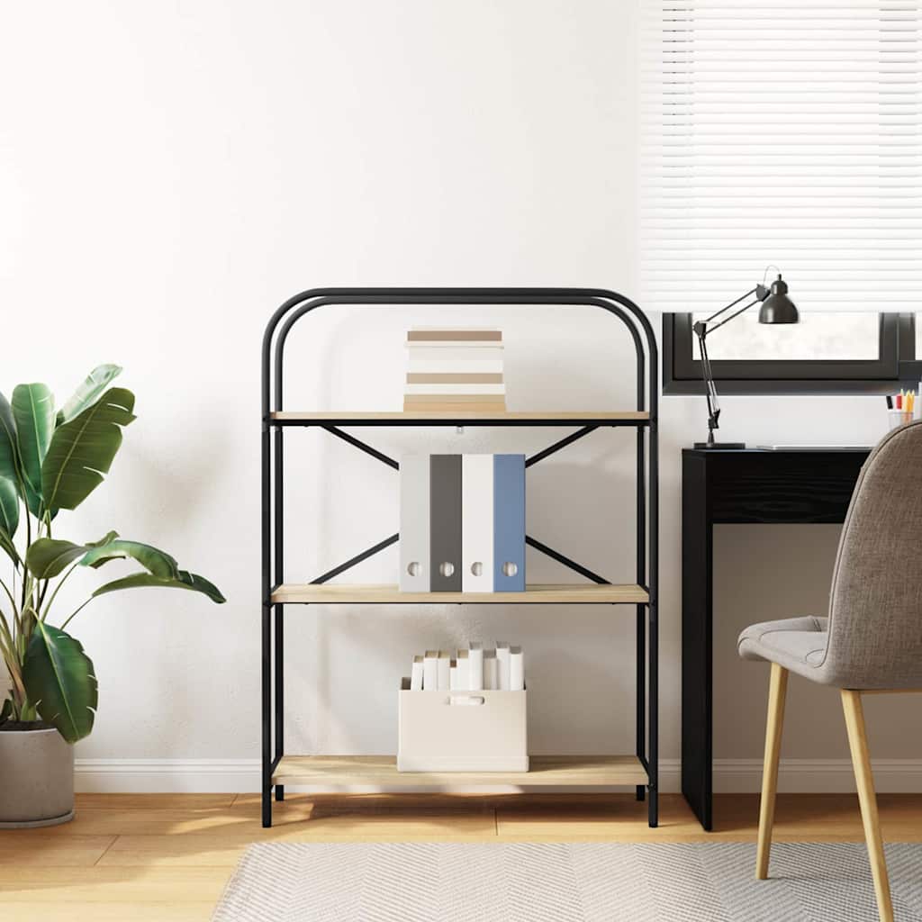 Bücherregal Sonoma-Eiche 80 x 30 x 109 cm Holzwerkstoff