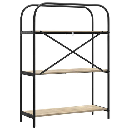 Bücherregal Sonoma-Eiche 80 x 30 x 109 cm Holzwerkstoff