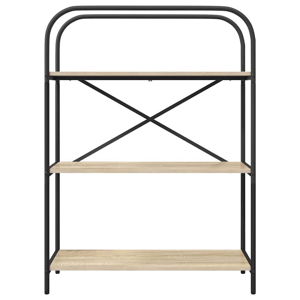 Bücherregal Sonoma-Eiche 80 x 30 x 109 cm Holzwerkstoff