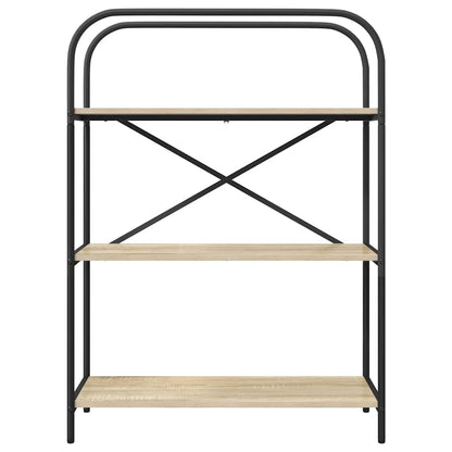 Bücherregal Sonoma-Eiche 80 x 30 x 109 cm Holzwerkstoff