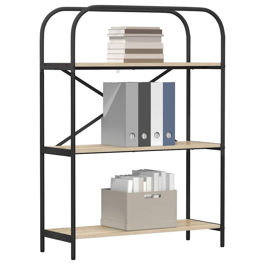 Bücherregal Sonoma-Eiche 80 x 30 x 109 cm Holzwerkstoff