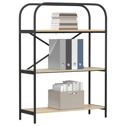 Bücherregal Sonoma-Eiche 80 x 30 x 109 cm Holzwerkstoff