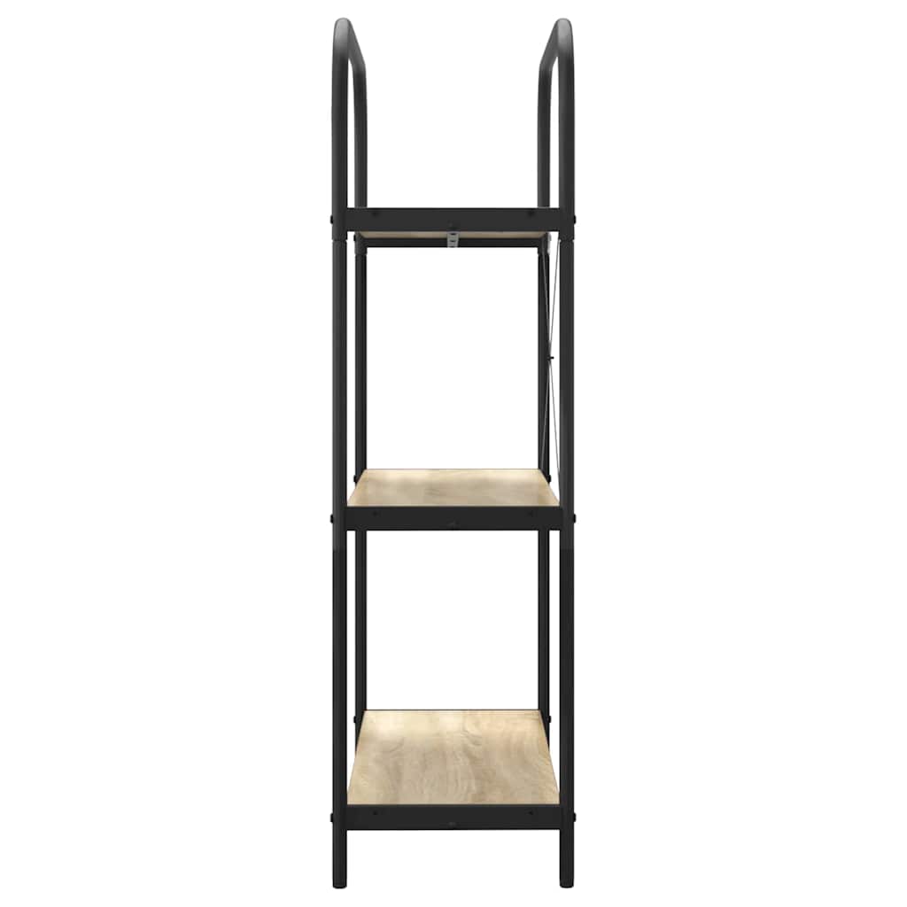 Bücherregal Sonoma-Eiche 80 x 30 x 109 cm Holzwerkstoff