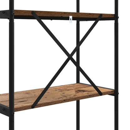 vidaXL Bücherregal Altholz 80 x 30 x 109 cm Holzwerkstoff