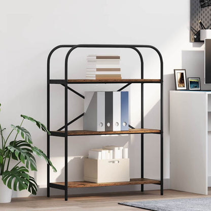 vidaXL Bücherregal Altholz 80 x 30 x 109 cm Holzwerkstoff