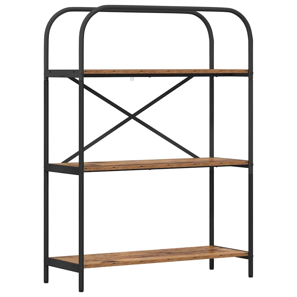 vidaXL Bücherregal Altholz 80 x 30 x 109 cm Holzwerkstoff