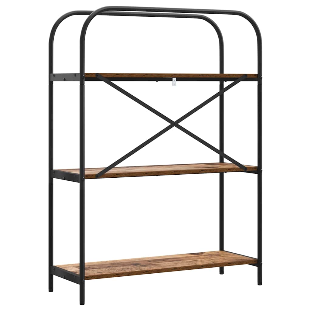 vidaXL Bücherregal Altholz 80 x 30 x 109 cm Holzwerkstoff