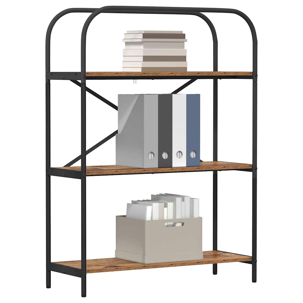 vidaXL Bücherregal Altholz 80 x 30 x 109 cm Holzwerkstoff