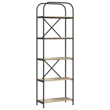 vidaXL Bücherregal Sonoma-Eiche 60 x 30 x 183 cm Holzwerkstoff