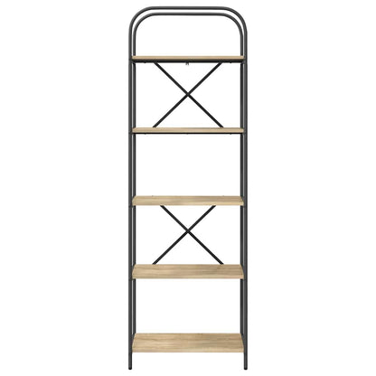 vidaXL Bücherregal Sonoma-Eiche 60 x 30 x 183 cm Holzwerkstoff